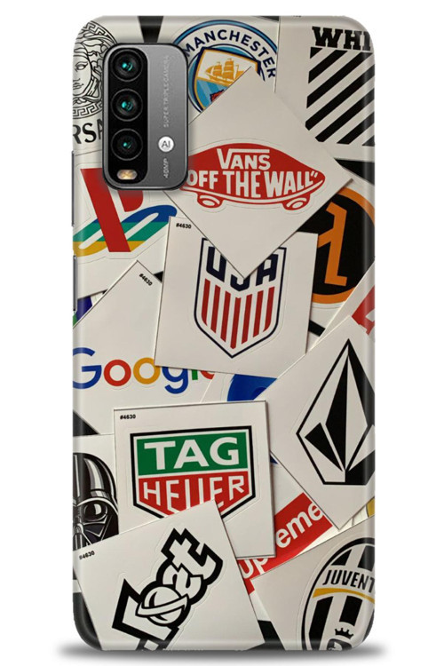 Xiaomi Redmi 9T Kılıf HD Baskılı Kılıf - Off The Wall