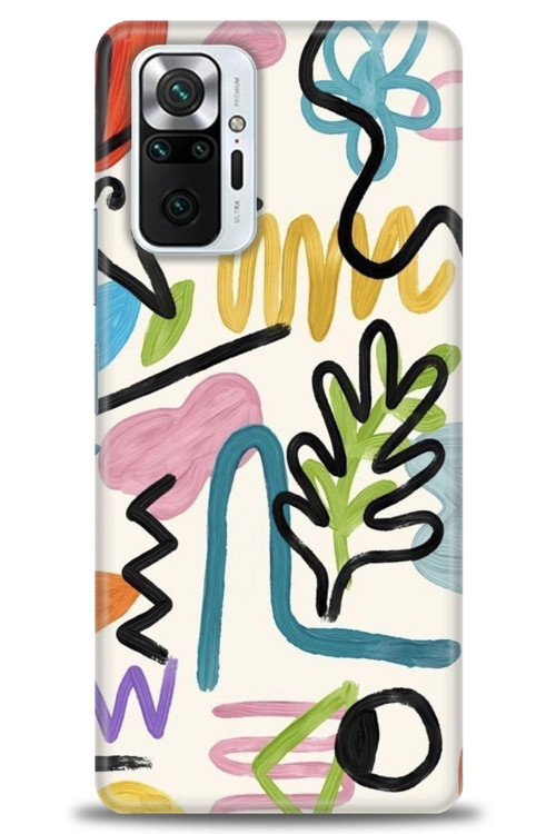Xiaomi Redmi Note 10 Pro Kılıf HD Baskılı Kılıf - Çizimler