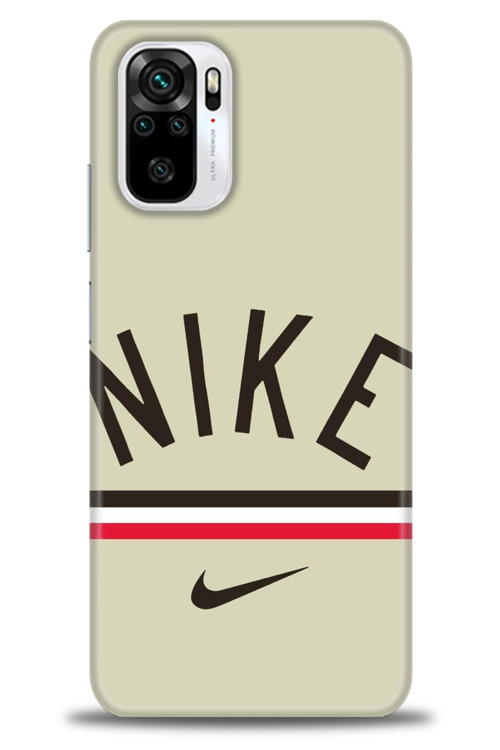 Xiaomi Redmi Note 10S Kılıf HD Baskılı Kılıf - Nike
