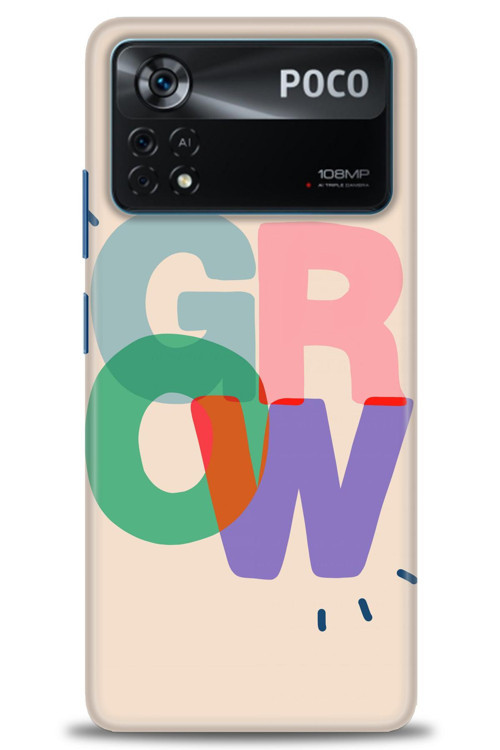 Xiaomi Poco X4 Pro 5G Kılıf HD Baskılı Kılıf - Grow