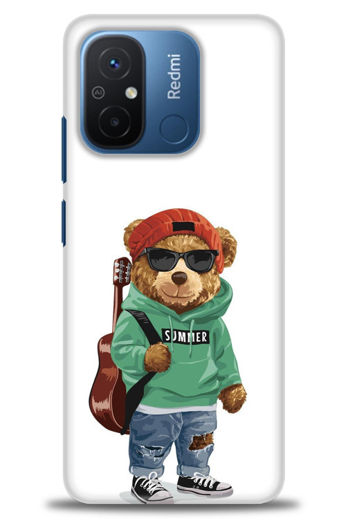 Xiaomi Redmi 12C Kılıf HD Baskılı Kılıf - Teddy Bear