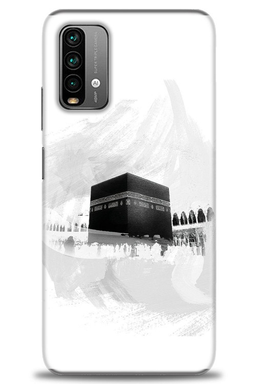 Xiaomi Redmi 9T Kılıf HD Baskılı Kılıf - Kabe-i Münevvere
