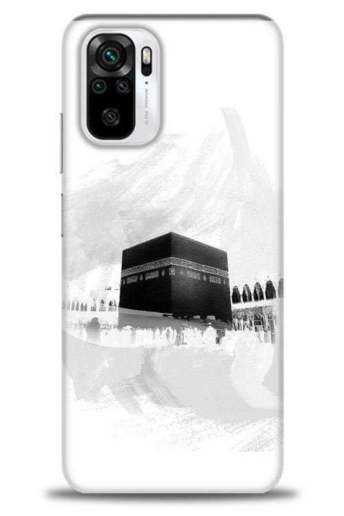Xiaomi Redmi Note 10S Kılıf HD Baskılı Kılıf - Kabe-i Münevvere