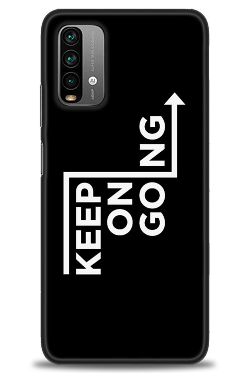 Xiaomi Redmi 9T Kılıf HD Baskılı Kılıf - Keep On Going
