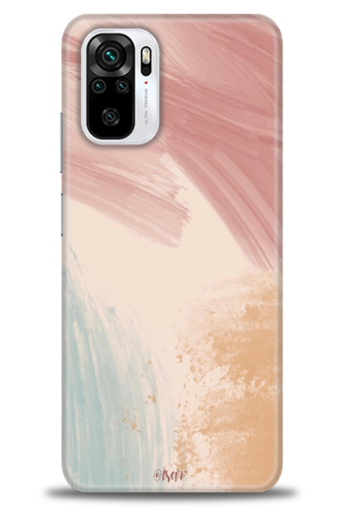 Xiaomi Redmi Note 10S Kılıf HD Baskılı Kılıf - Soft Renkler