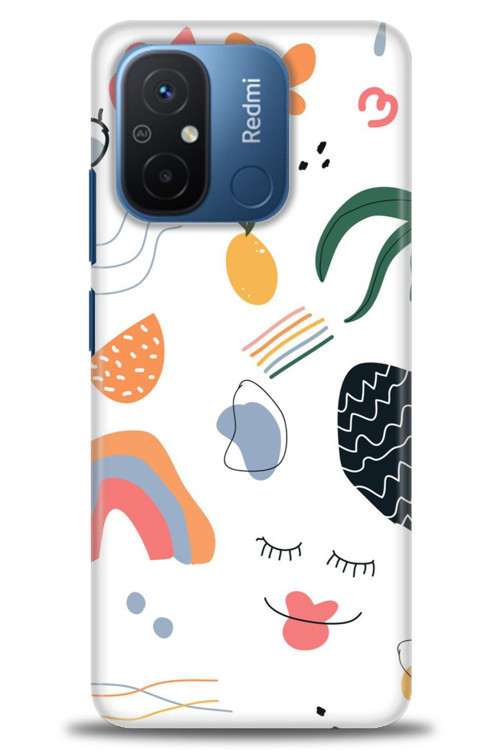 Xiaomi Redmi 12C Kılıf HD Baskılı Kılıf - Drawing