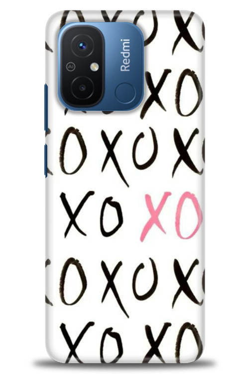 Xiaomi Redmi 12C Kılıf HD Baskılı Kılıf - XOXO