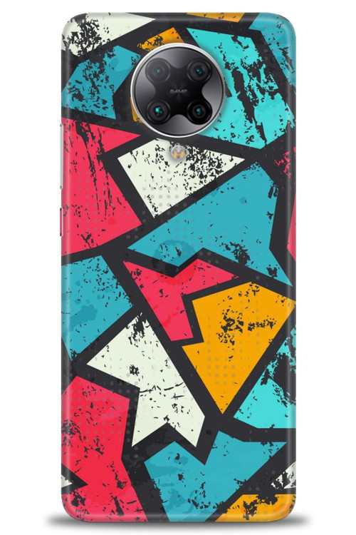 Xiaomi Redmi K30 Pro Kılıf HD Baskılı Kılıf - Grafiti
