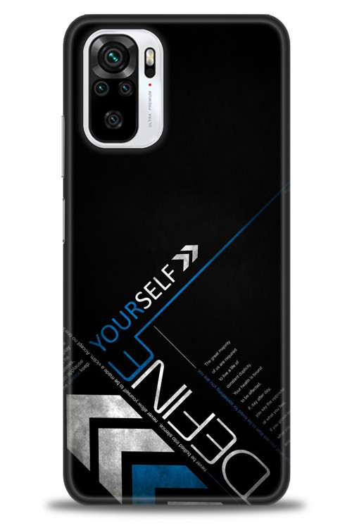 Xiaomi Redmi Note 10 Kılıf HD Baskılı Kılıf - Yourself