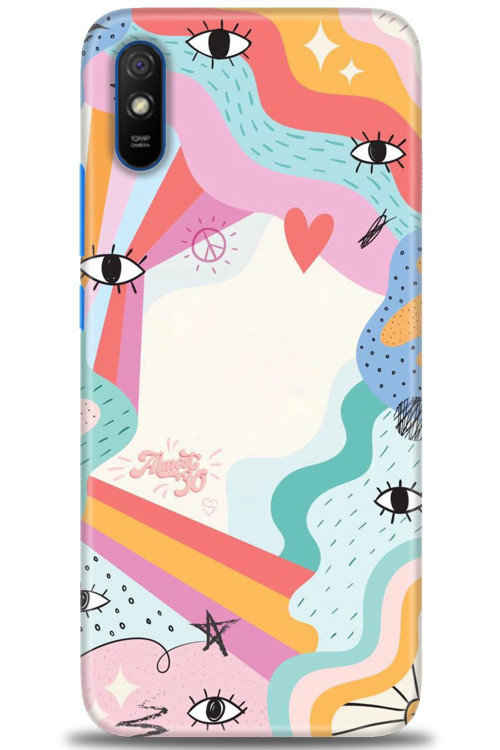 Xiaomi Redmi 9A Kılıf HD Baskılı Kılıf - Almost