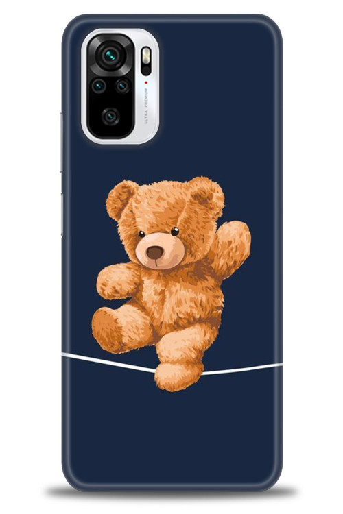 Xiaomi Redmi Note 10 Kılıf HD Baskılı Kılıf - İpteki Teddy