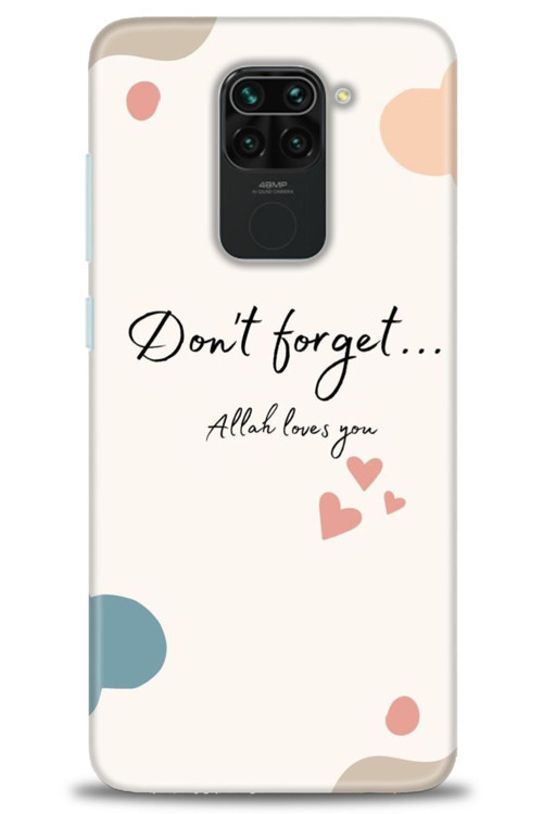 Xiaomi Redmi Note 9 Kılıf HD Baskılı Kılıf - Fragile