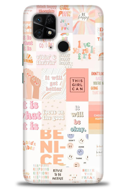 Xiaomi Redmi 10C Kılıf HD Baskılı Kılıf - This Girl Can
