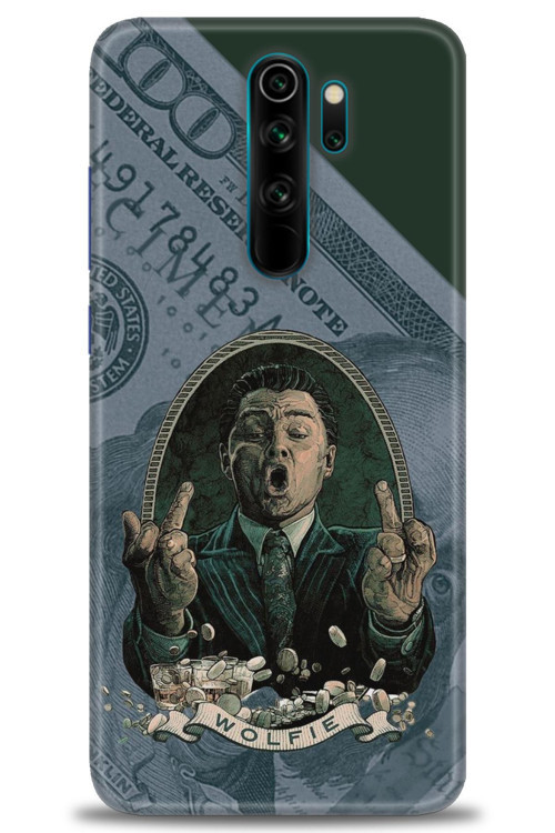 Xiaomi Redmi Note 8 Pro Kılıf HD Baskılı Kılıf - Dolar
