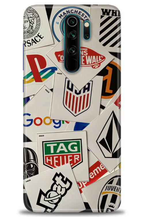 Xiaomi Redmi Note 8 Pro Kılıf HD Baskılı Kılıf - Off The Wall