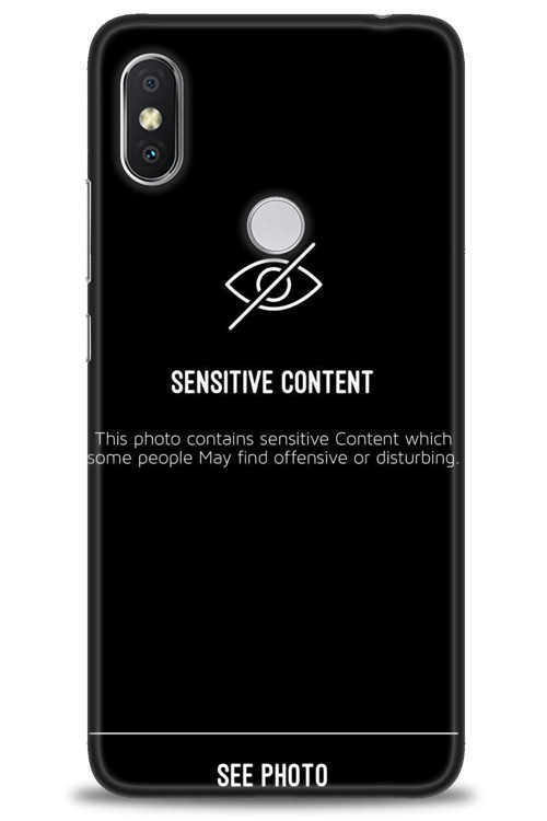 Xiaomi Redmi Note 6 Pro Kılıf HD Baskılı Kılıf - Sensitive Content