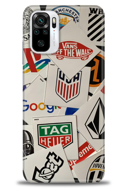 Xiaomi Redmi Note 10 Kılıf HD Baskılı Kılıf - Off The Wall