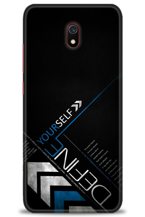 Xiaomi Redmi 8A Kılıf HD Baskılı Kılıf - Yourself