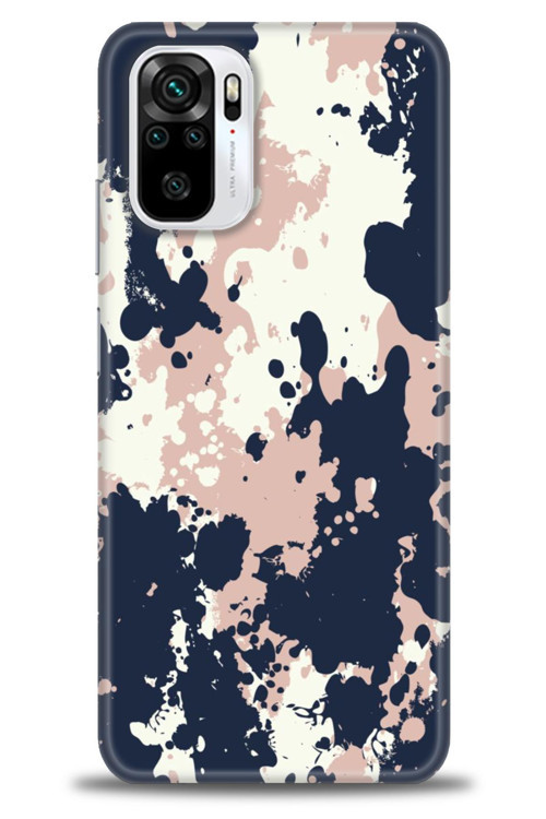 Xiaomi Redmi Note 10S Kılıf HD Baskılı Kılıf - Lacivert
