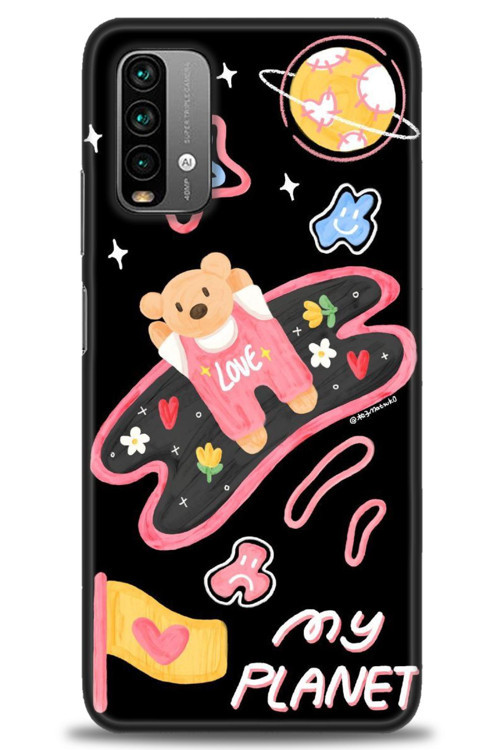 Xiaomi Redmi Note 9 4G Kılıf HD Baskılı Kılıf - My Planet