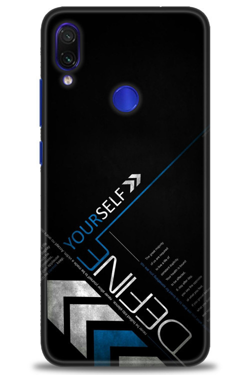 Xiaomi Redmi Note 7 Kılıf HD Baskılı Kılıf - Yourself