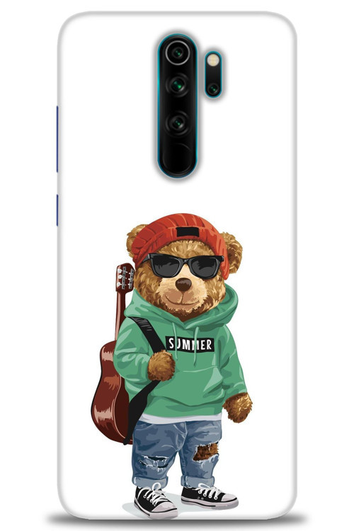 Xiaomi Redmi Note 8 Pro Kılıf HD Baskılı Kılıf - Teddy Bear