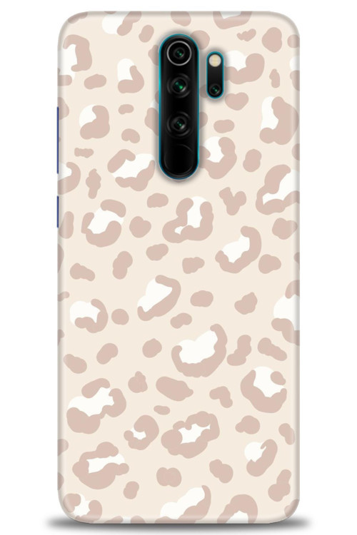 Xiaomi Redmi Note 8 Pro Kılıf HD Baskılı Kılıf - Kahve Leoapar