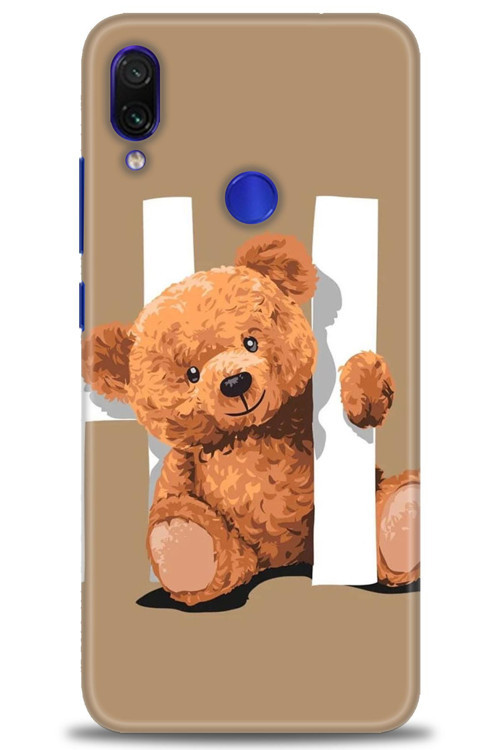 Xiaomi Redmi Note 7 Kılıf HD Baskılı Kılıf - Teddy Hı