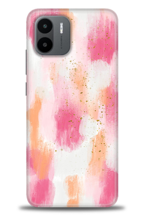 Xiaomi Redmi A1 Kılıf HD Baskılı Kılıf - Pembe Palet