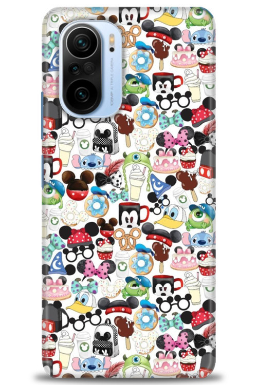 Xiaomi Redmi K40 Kılıf HD Baskılı Kılıf - Cartoon