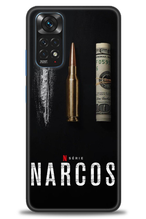Xiaomi Redmi Note 11S Kılıf HD Baskılı Kılıf - Narcos