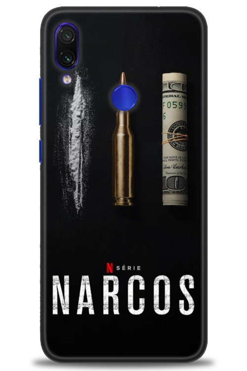Xiaomi Redmi Note 7 Kılıf HD Baskılı Kılıf - Narcos