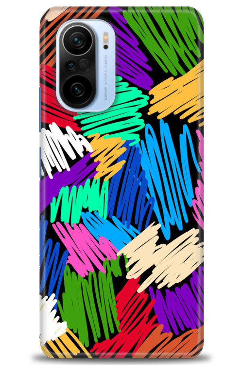 Xiaomi Redmi K40 Pro Kılıf HD Baskılı Kılıf - Karalama
