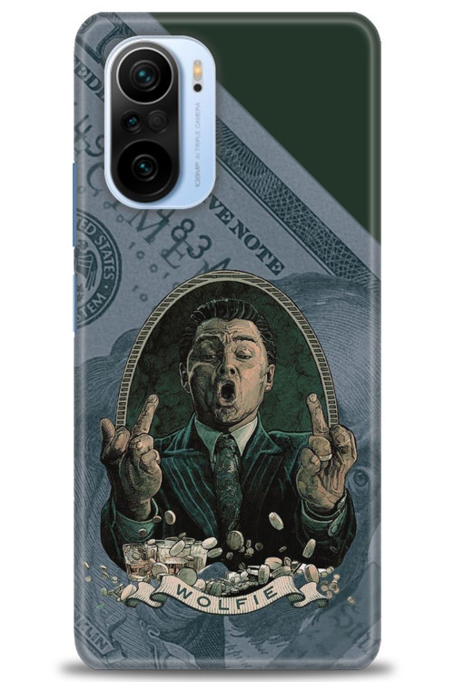 Xiaomi Redmi K40 Pro Kılıf HD Baskılı Kılıf - Dolar