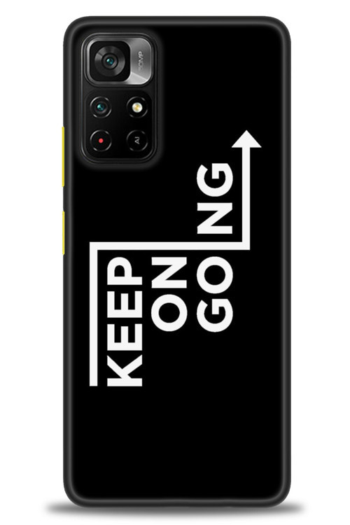 Xiaomi Redmi Note 11 Pro Plus Kılıf HD Baskılı Kılıf - Keep On Going