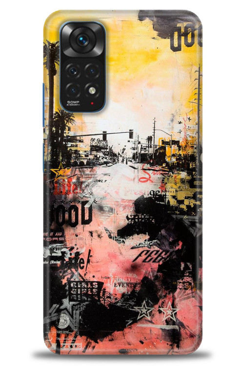 Xiaomi Redmi Note 12 4G Kılıf HD Baskılı Kılıf - Karışık Baskı
