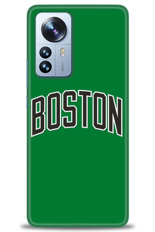 Xiaomi Mi 11 Ultra Kılıf HD Baskılı Kılıf - Boston Yeşil