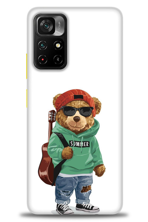 Xiaomi Redmi Note 11 Pro Plus Kılıf HD Baskılı Kılıf - Teddy Bear