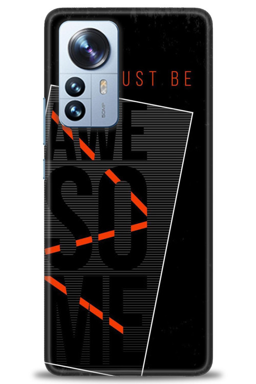 Xiaomi Mi 12 Lite Kılıf HD Baskılı Kılıf - Awesome