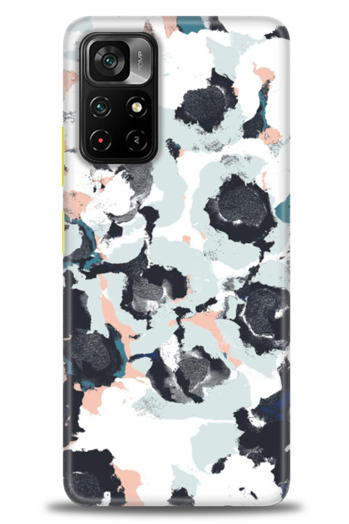 Xiaomi Redmi Note 11 Pro Plus Kılıf HD Baskılı Kılıf - Sanatsal Siyah