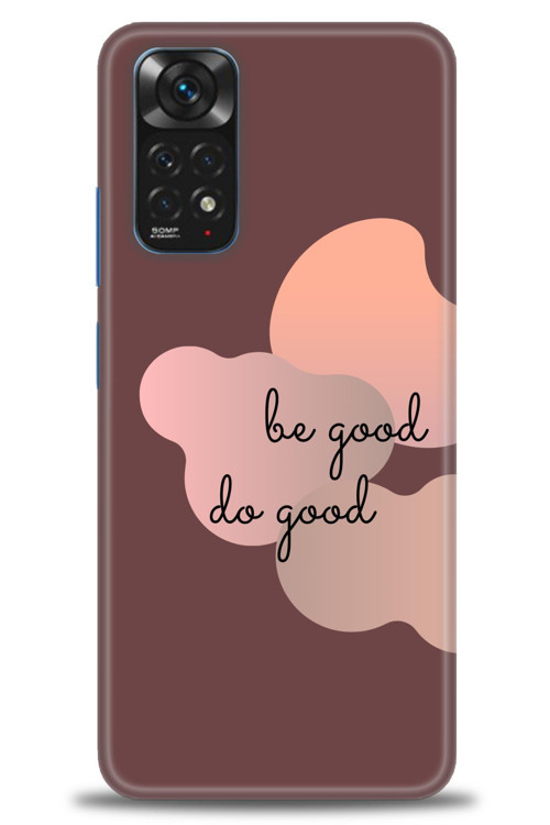 Xiaomi Redmi Note 12 Pro 4G Kılıf HD Baskılı Kılıf - Be Good Do Good