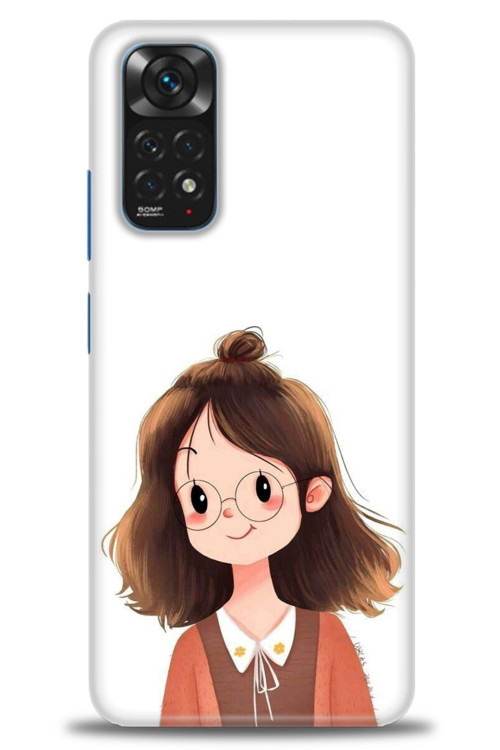 Xiaomi Redmi Note 12 4G Kılıf HD Baskılı Kılıf - Tatlı Kız