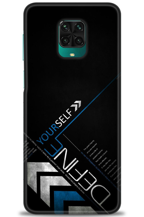 Xiaomi Redmi Note 9 Pro Kılıf HD Baskılı Kılıf - Yourself