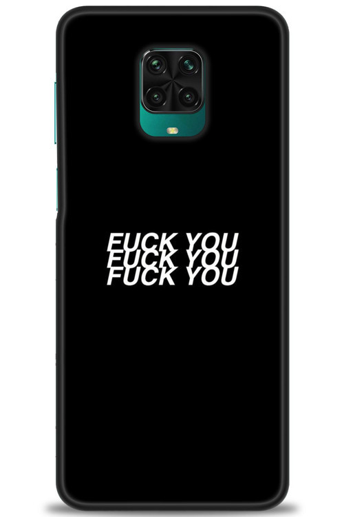 Xiaomi Redmi Note 9 Pro Kılıf HD Baskılı Kılıf - You You You