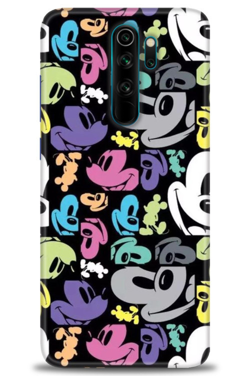 Xiaomi Redmi Note 8 Pro Kılıf HD Baskılı Kılıf - Renkli Mouse