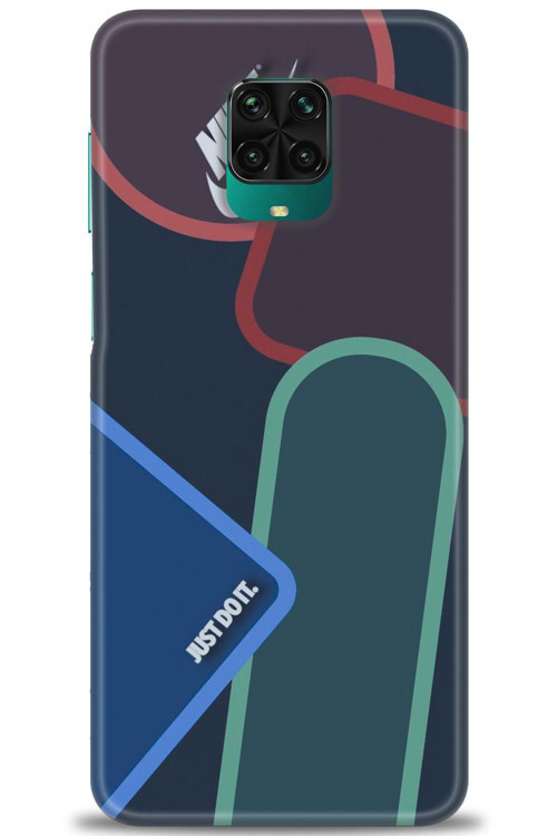 Xiaomi Redmi Note 9S Kılıf HD Baskılı Kılıf - Just Do It