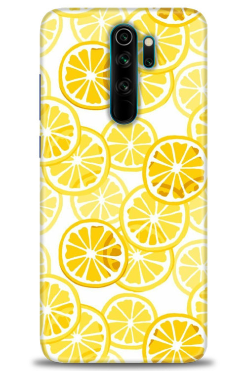 Xiaomi Redmi Note 8 Pro Kılıf HD Baskılı Kılıf - Sarı
