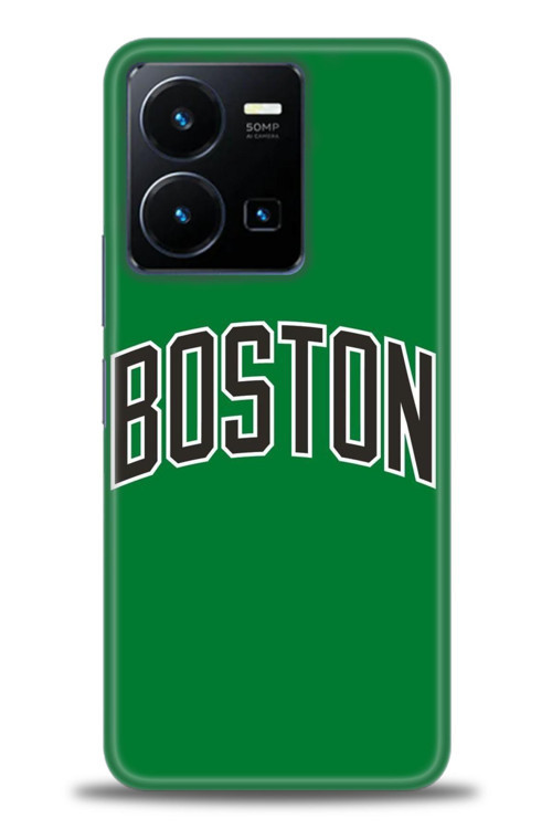 Xiaomi Redmi Note 12 Pro 5G Kılıf HD Baskılı Kılıf - Boston Yeşil
