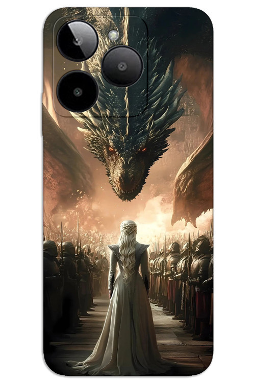 General Mobile GM ERA 30 Kılıf HD Desen Baskılı Arka Kapak - Dragons