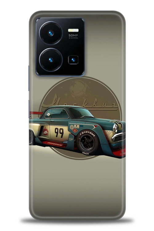 Xiaomi Redmi Note 12 Pro 5G Kılıf HD Baskılı Kılıf - Klasik Araba